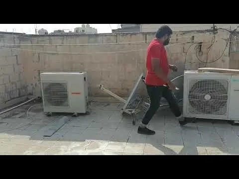 فني صيانة تكييف مركزي هندي 1 مشاهدة فيديو يوتيوب